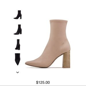 Jeffrey Campbell Siren Block Heel Ankle Booties